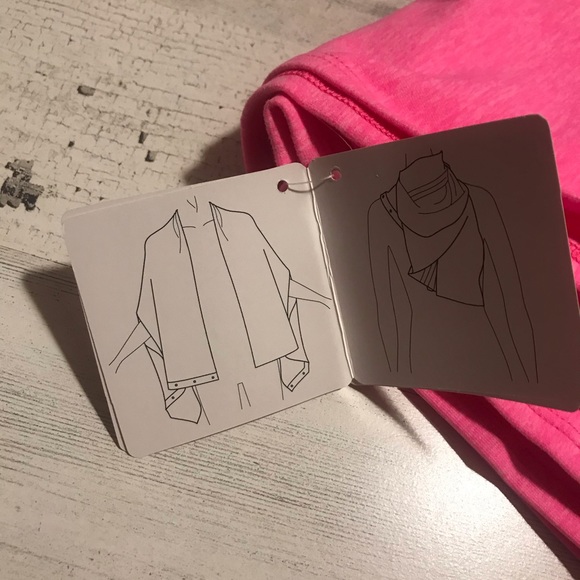 FINAL SALE!!! LULULEMON VINYASA WRAP HPIN HOT HEATHERED PINK INFINITY WRAP SCARF - Picture 5 of 7